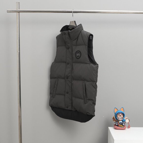 Canada Goose Gray Puffer Vest - Picture 3 of 7